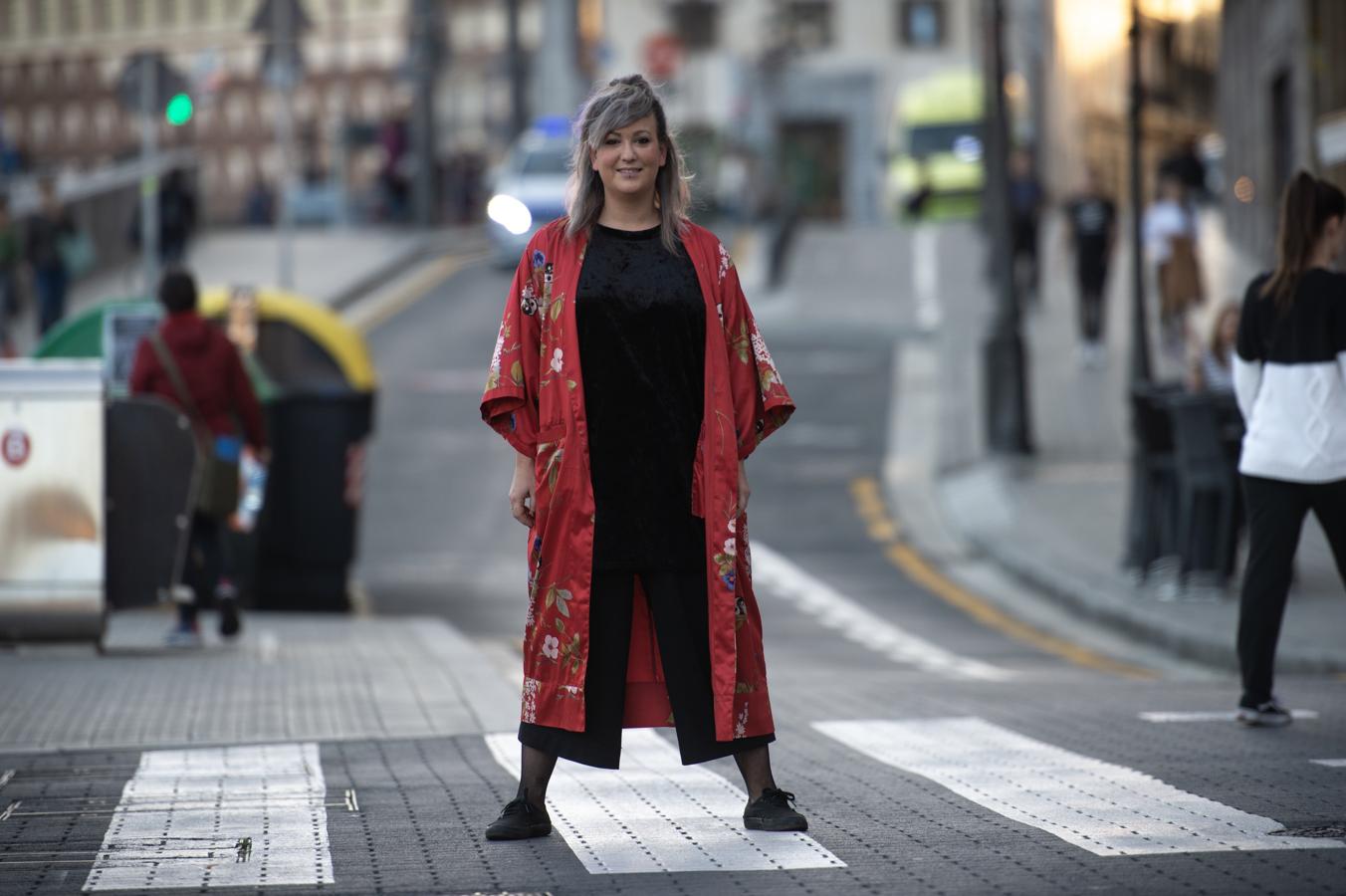 Maider Marcaida (publicista, 36 años) asegura que tiene «un estilo indefinible» y que se viste en función de su estado de ánimo.