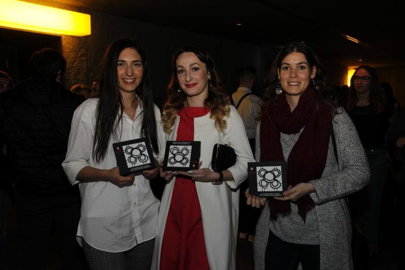 Melanie Quintana, Iuliia Oliinyk y Ione Alayo.