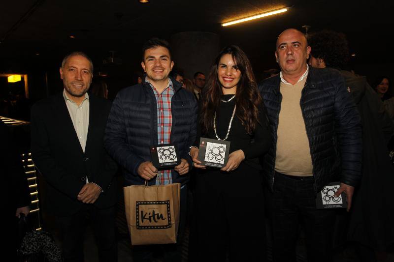 Mikel Villa, Luis Santos, Ane Navarro y Javier Ramírez.