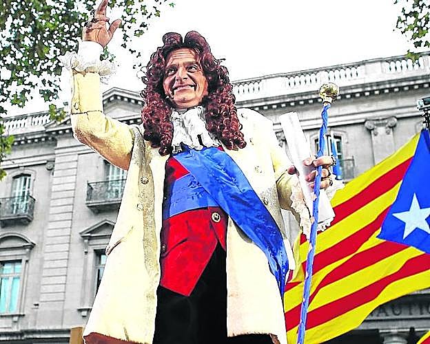 Toni Albà, durante una representación.