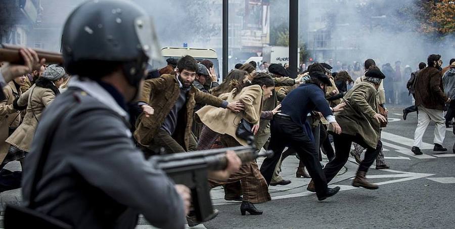 Una escena de la película 'Vitoria, 3 de marzo'.