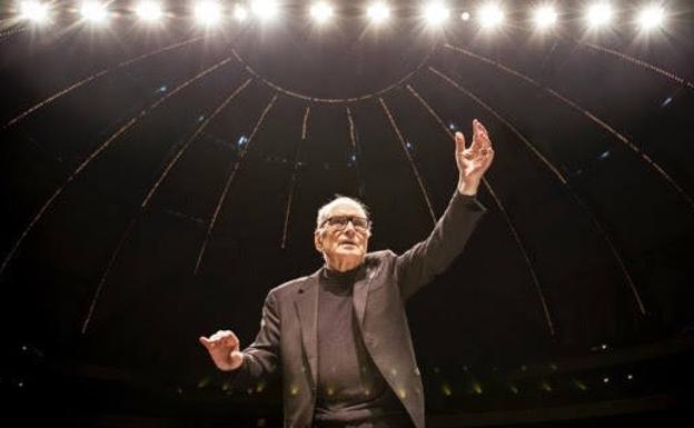 El compositor Ennio Morricone.