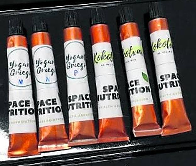 Los tubos de aluminio en los que se envasa la comida.