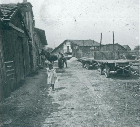 Caseríos de Plaza Elíptica (1890).