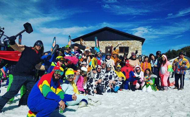 El Carnaval se vivía este domingo en la estación madrileña