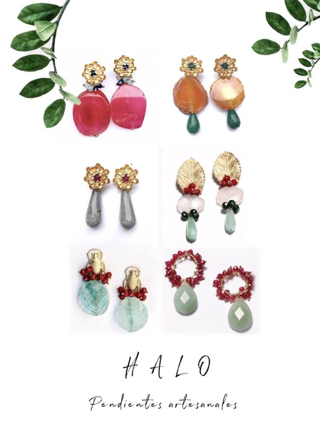 Los pendientes de la nueva colección primavera-verano de 'Halo'.