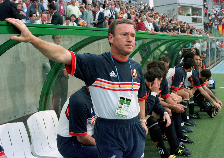 El de Barakaldo, durante un partido del Mundial de Francia en 1998.