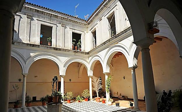 Un patio típico de la ciudad.