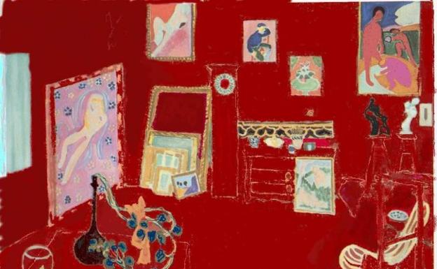 'L'atelier rouge' de Matisse.