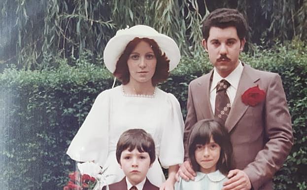 Jorge Díaz, creador de ''Yo fui a EGB', es el niño de la imagen.