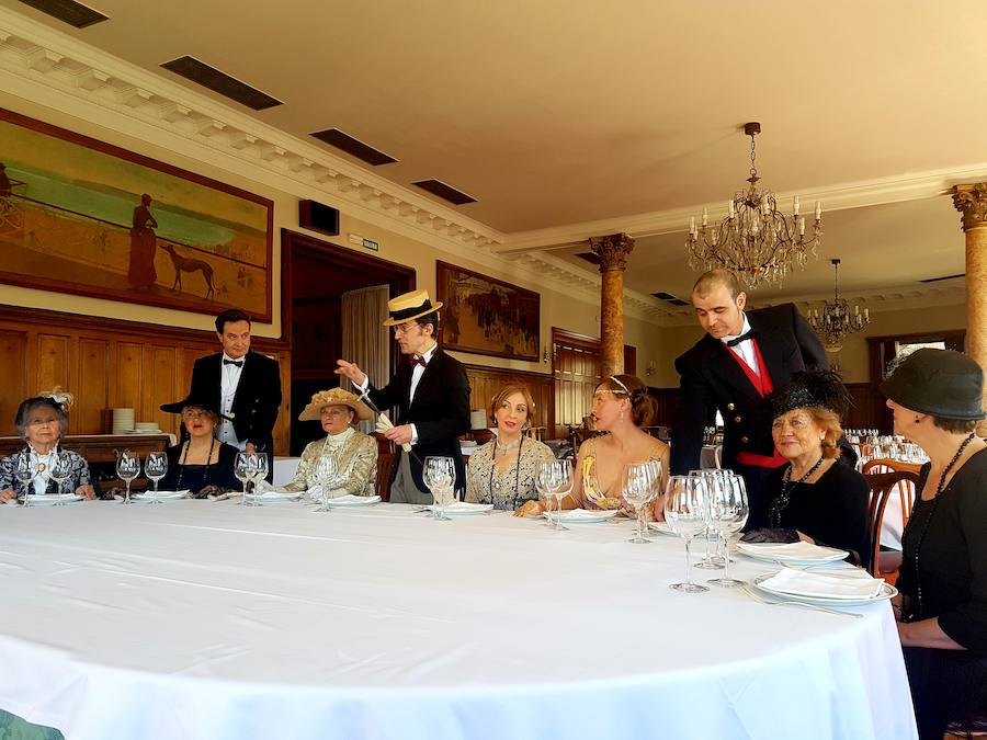 Charo Pascual, Merche García, Bibiana Otero, Fernando Botanz, Raquel Rodriguez, Beatriz Gabriel, Mari Jose Tejedor y Mari Cruz Reinares. 