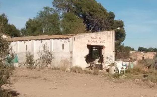 La casa de Godella donde vivía la familia.