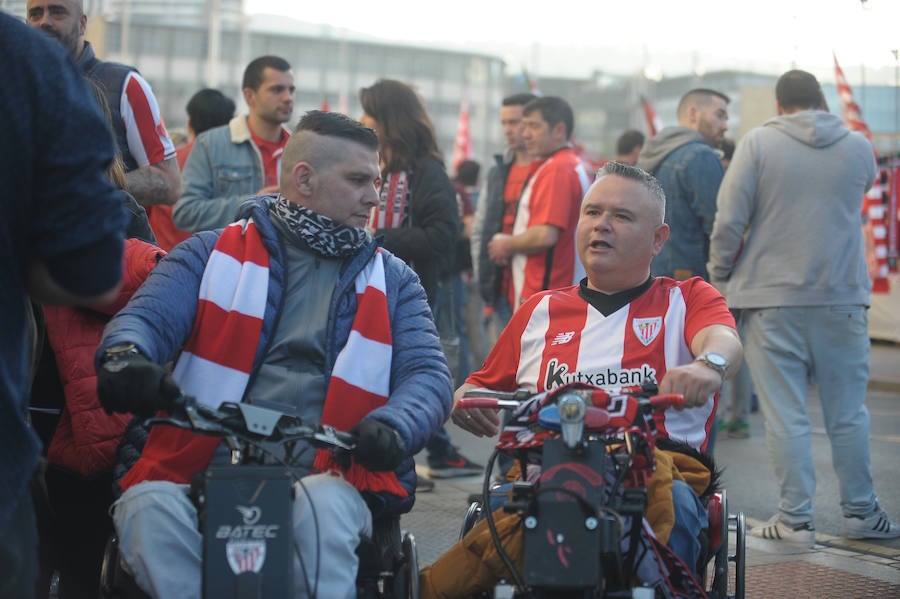 Fotos: San Mamés, de puente y fuiesta