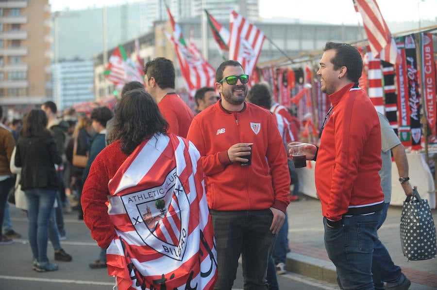 Fotos: San Mamés, de puente y fuiesta