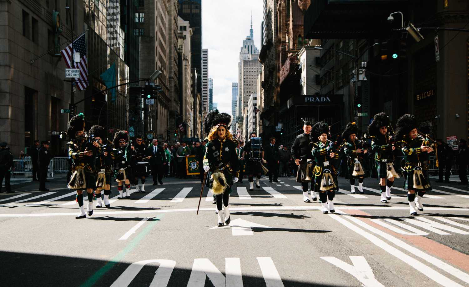 Estados Unidos se vuelca en la celebración del día de San Patricio, patrón de Irlanda , con desfiles en Chicago y Nueva York, entre otras ciudades. 