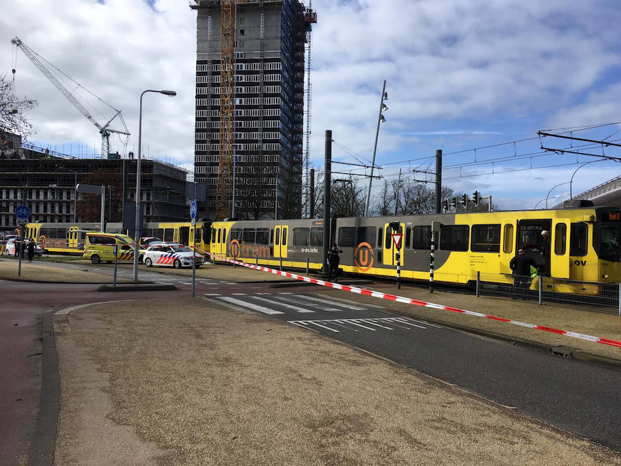 Fotos: Atentado contra un tranvía en la ciudad holandesa de Utrecht