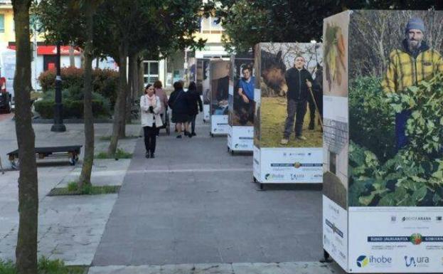 La exposición Berdearaba se quedará en el Guk de Amurrio hasta el 31 de marzo