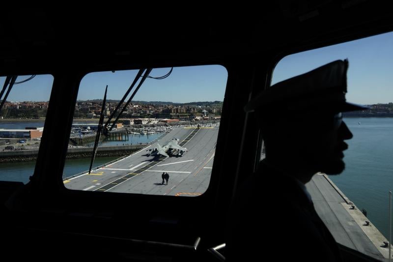 Fotos: Así es el interior del portaaviones &#039;Juan Carlos I&#039;