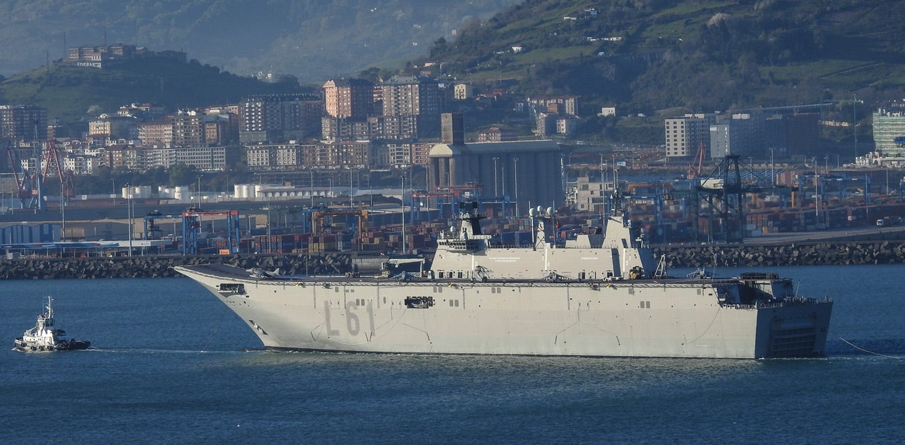 Fotos: El portaaviones &#039;Juan Carlos I&#039; llega a Getxo