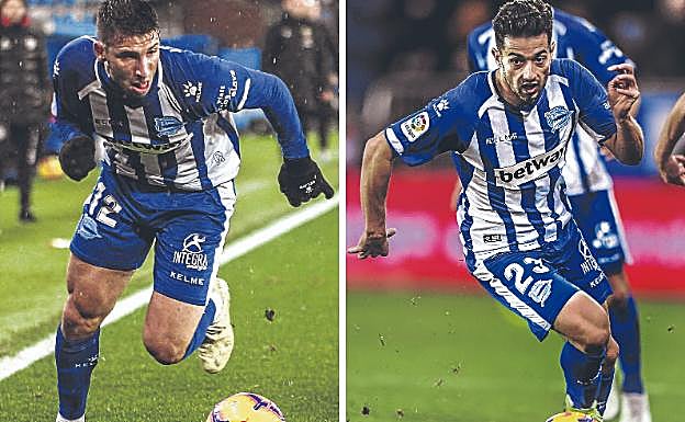 El primero, Jonathan Calleri es el máximo goleador del Alavés. El segundo, Jony lidera la tabla de asistencias en el equipo albiazul. 