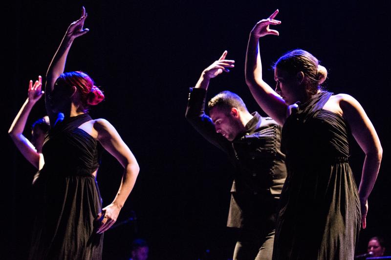 Fotos: Cante y baile para celebrar el Día de Andalucía en Bilbao