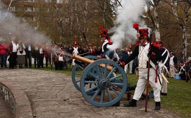 Un atronador cañonazo anunciará, de nuevo la llegada de las tropas imperiales a Vitoria. 