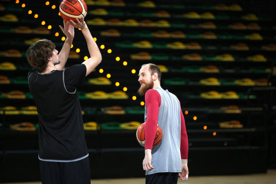 Los hombres de negro se preparan para el encuentro del domingo frente al palencia