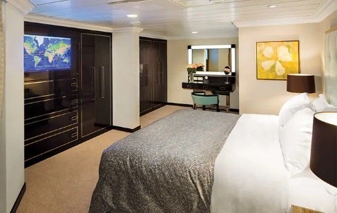 Fotos: Así es por dentro el crucero de lujo que dará la vuelta al mundo y parará en Getxo