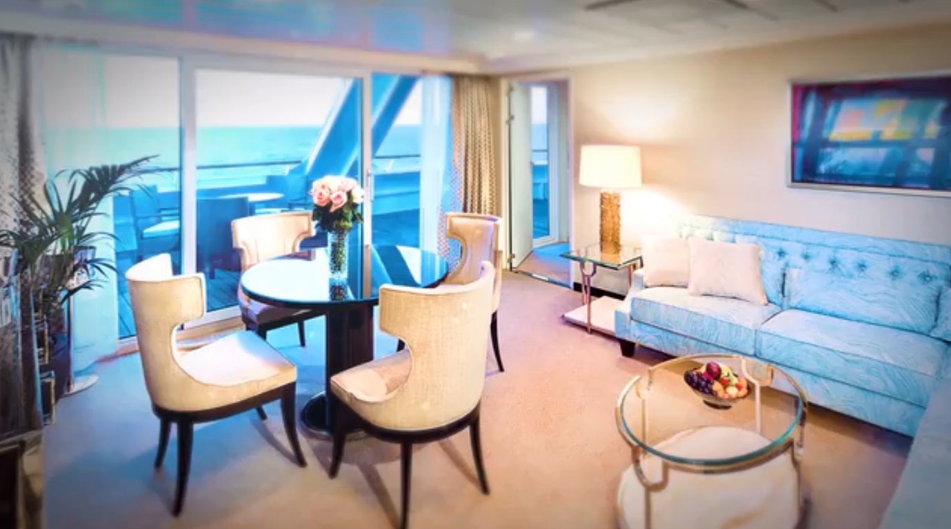 Fotos: Así es por dentro el crucero de lujo que dará la vuelta al mundo y parará en Getxo