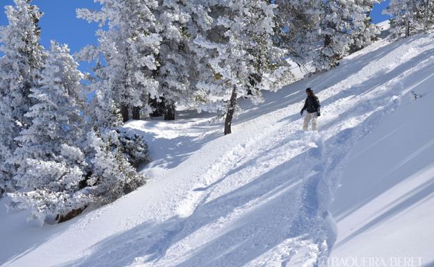 En Baqueira se disfruta en este final de mes