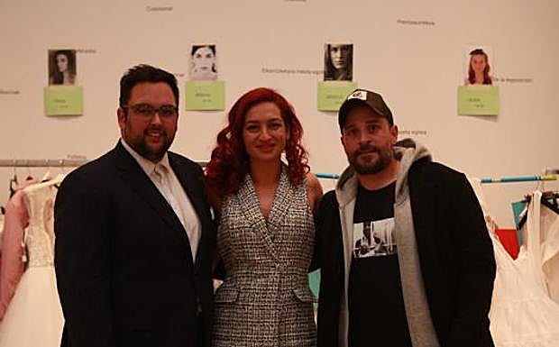 Alejandro Maillo, Ainhoa Salcedo y Toni Moreno.
