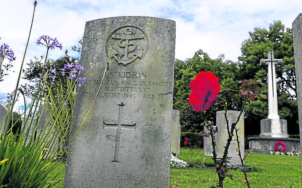 En el 'cementerio de los ingleses' están enterrados soldados de las dos guerras mundiales.