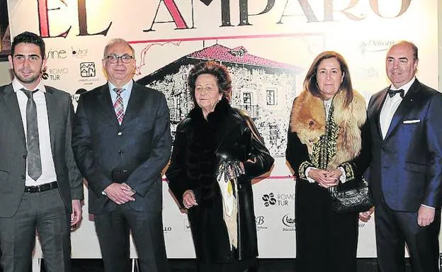 Asier Díez, Manu Suárez, Elena Orrantia, Esther Gutiérrez Orrantia y Frank Girot.