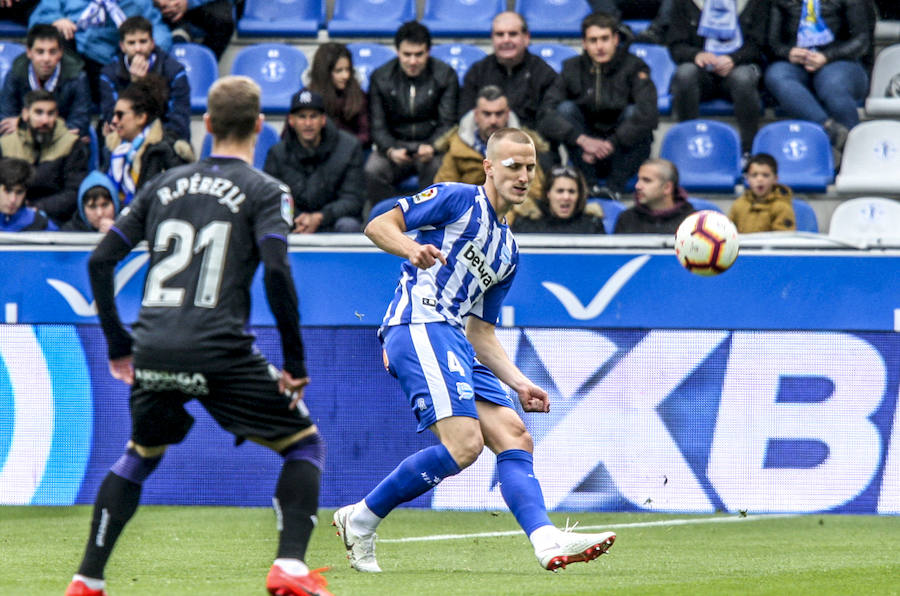 Imágenes correspondientes al partido de LaLiga Santander 2018-2019 disputado en el estadio de Mendizorroza