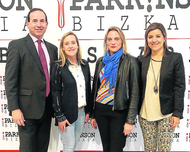 Eduardo Andrade, Amaya Fernández, Raquel González y Carmen Carrón. 