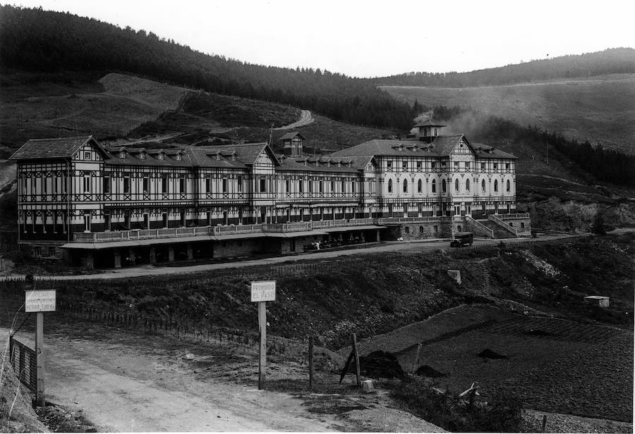 El primer sanatorio. Enfermería Victoria Eugenia, construido entre 1928 y 1930