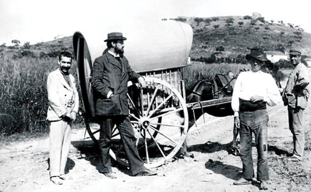 La España profunda Archer Milton Huntington siguiendo la ruta del Cid, de Burgos a Valencia, en 1892. 