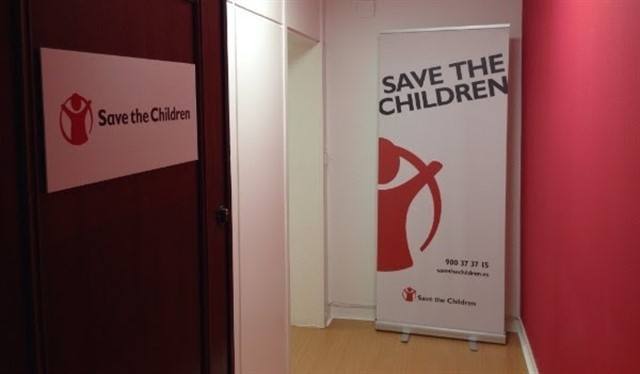 Save The Children erakundearen bulegoa.