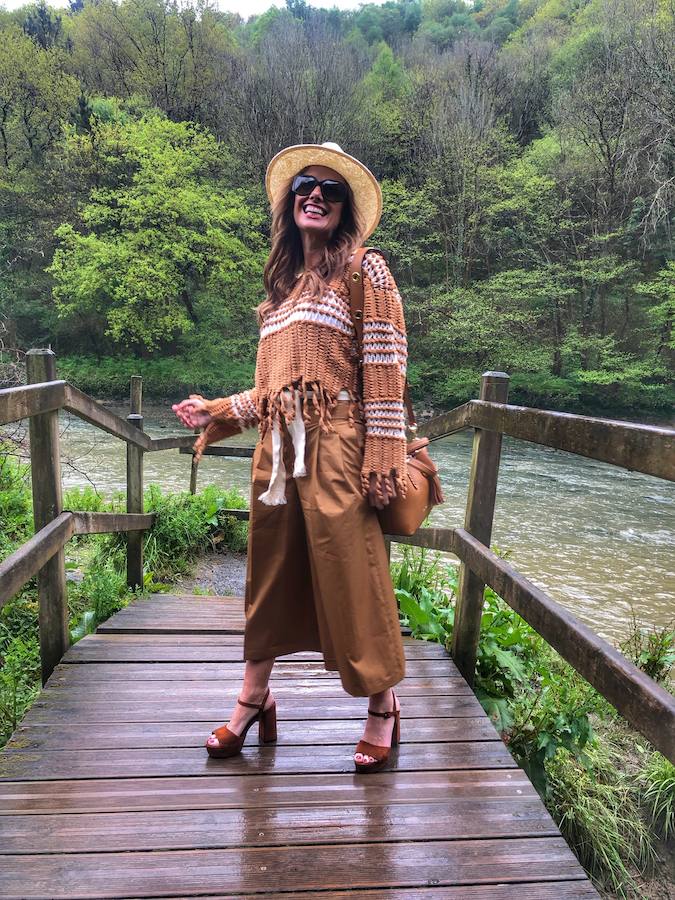 Un look safari para un plan informal.