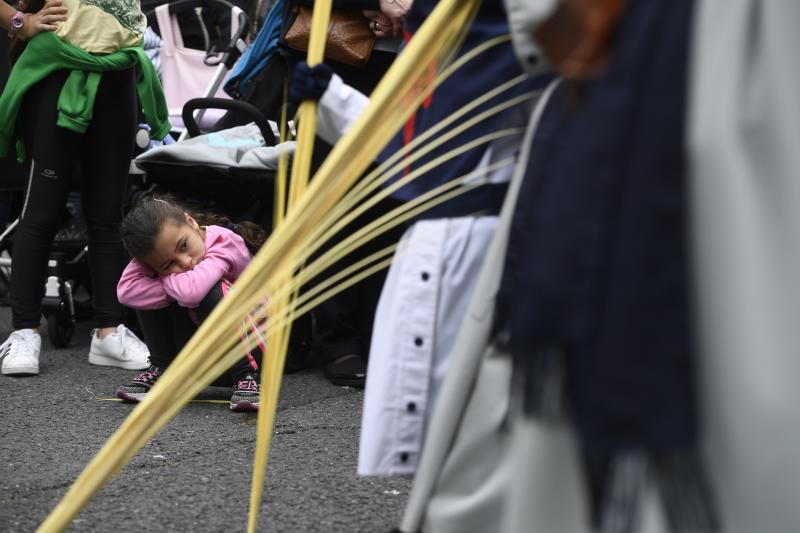 El tiempo ha animado a los bilbaínos a acudir a una de las cuatro grandes de Semana Santa