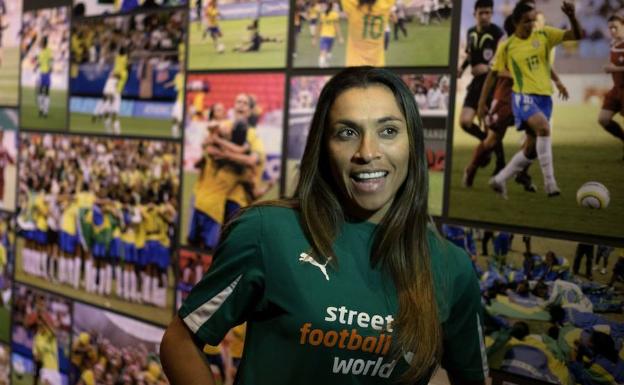 La brasileña Marta Vieira da Silva podría disputar su quinto Mundial con la 'canarinha'. 