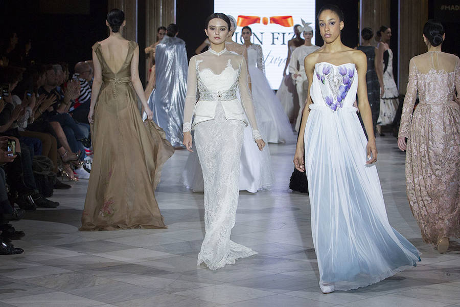 Fotos: El diseñador vasco ha presentado su nueva colección nupcial