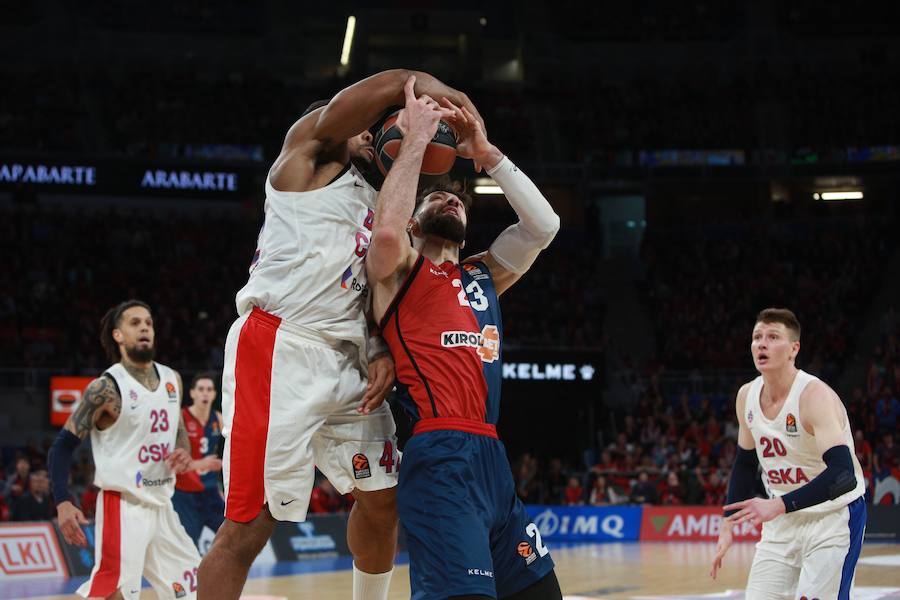 Fotos: Las mejores imágenes del Baskonia - CSKA de la Euroliga