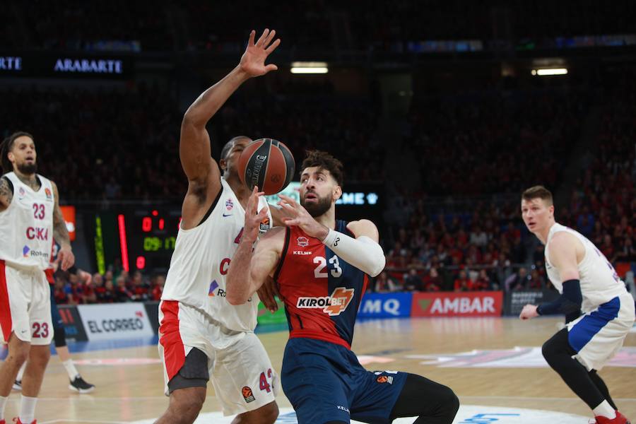 Fotos: Las mejores imágenes del Baskonia - CSKA de la Euroliga