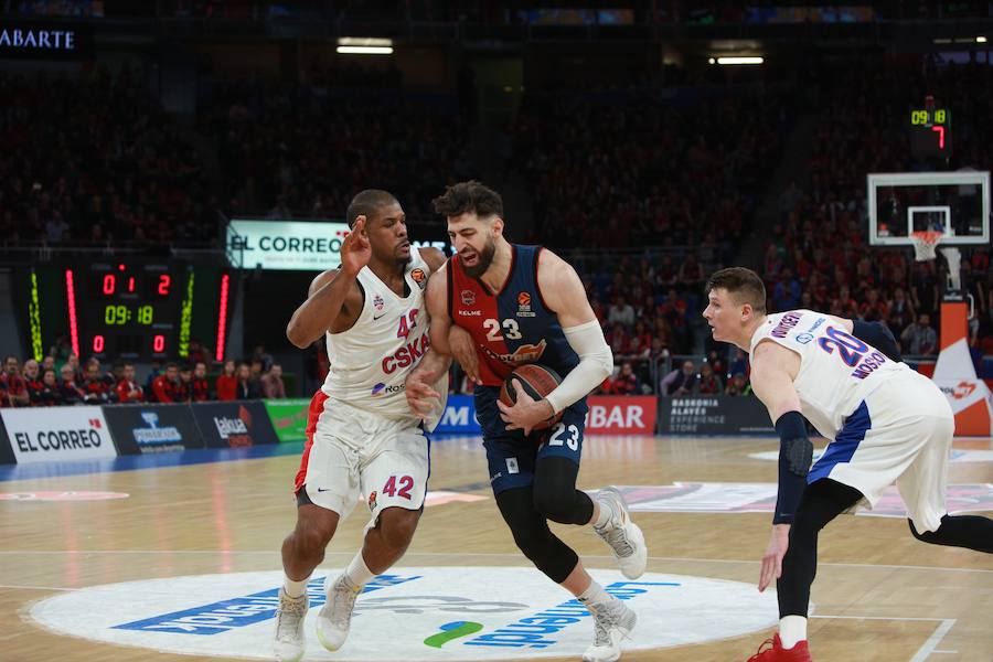 Fotos: Las mejores imágenes del Baskonia - CSKA de la Euroliga