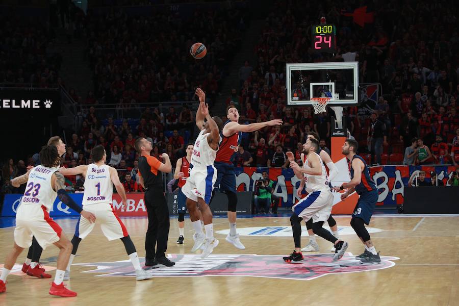 Fotos: Las mejores imágenes del Baskonia - CSKA de la Euroliga