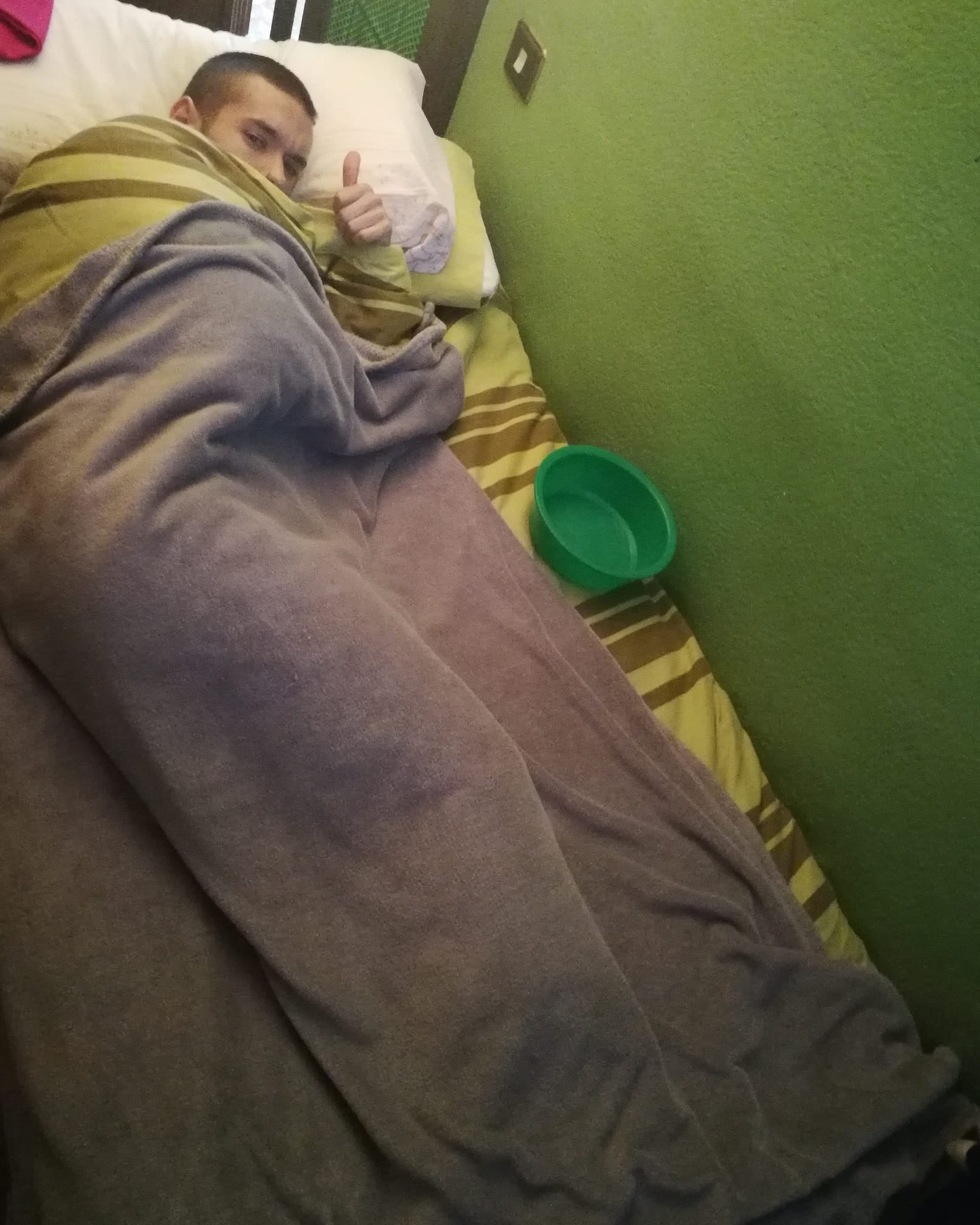 A veces hay días malos. Jonatan no quiere ocultarlos, y se reflejarán en el documental que recogerá su experiencia.