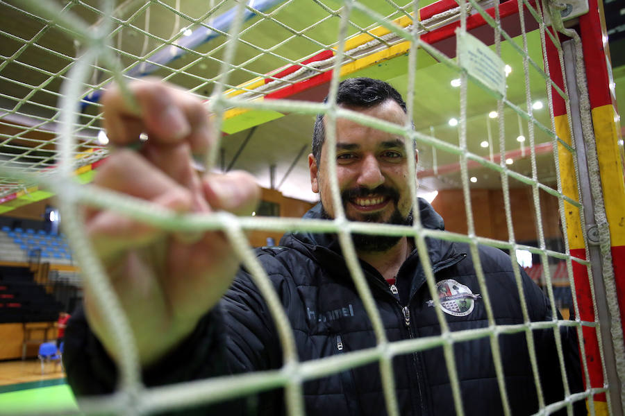 El entrenador Joseba Fernández, 'Jaito'.