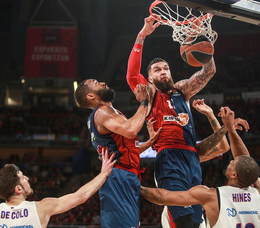 Fotos: Las mejores imágenes del Baskonia - CSKA