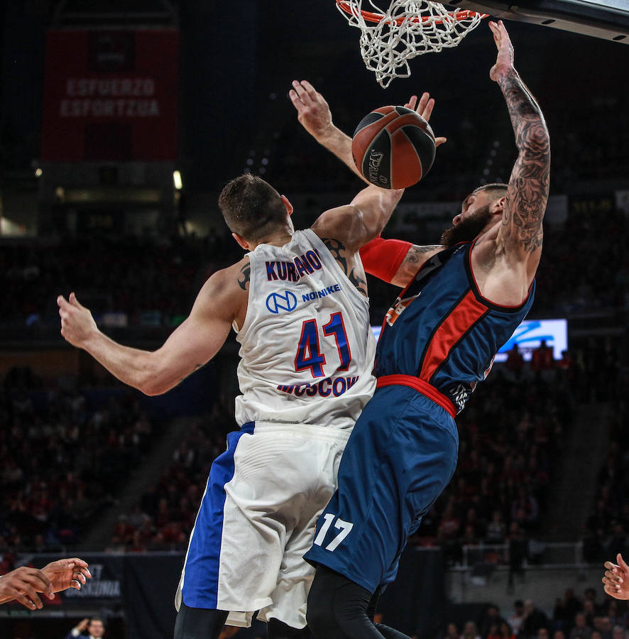 Fotos: Las mejores imágenes del Baskonia - CSKA